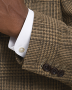 Charles Tyrwhitt Italian Luxury Prince of Wales Check Jacket - Camel