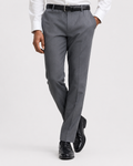 Charles Tyrwhitt Smart Texture Trousers - Steel Blue