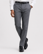 Charles Tyrwhitt Smart Texture Trousers - Steel Blue