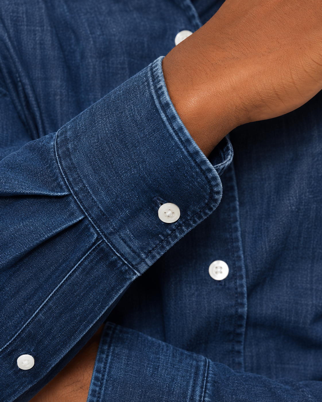 Charles Tyrwhitt Denim Shirt - Indigo Blue