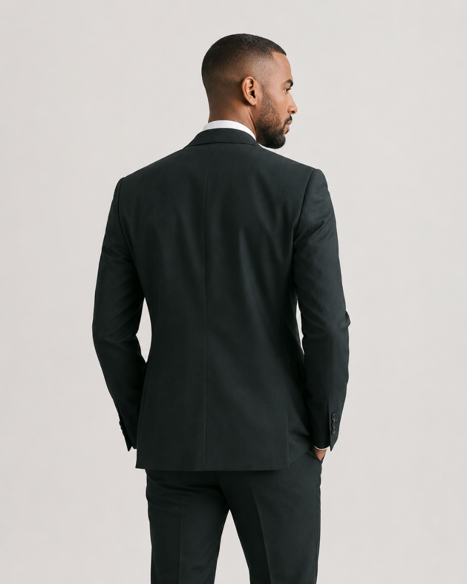 Charles Tyrwhitt Ultimate Performance Suit - Forest Green - LuxxeCoast
