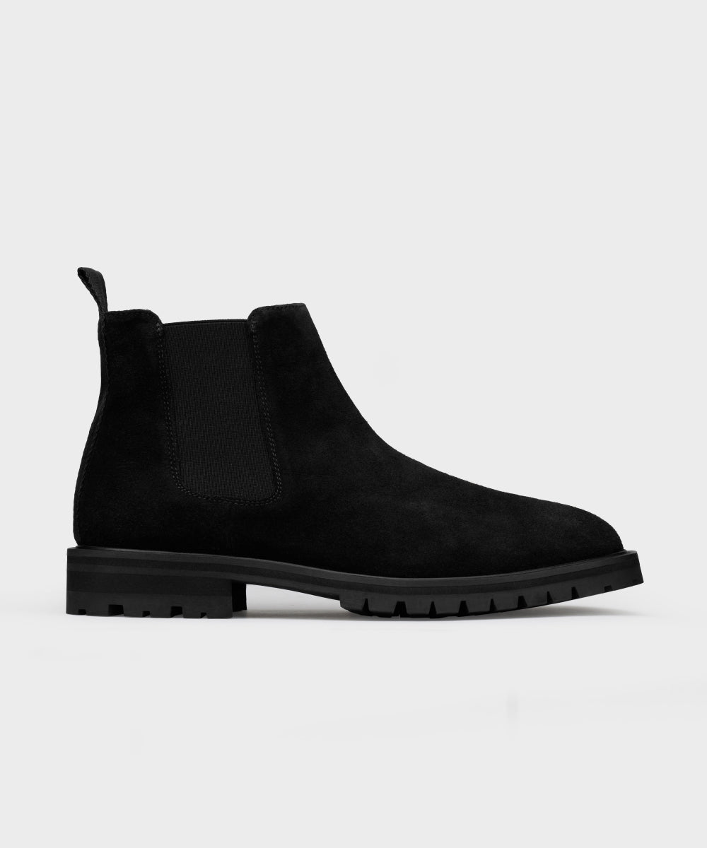 ETQ CB 01 Rugged Suede Black Mediterranean Suede