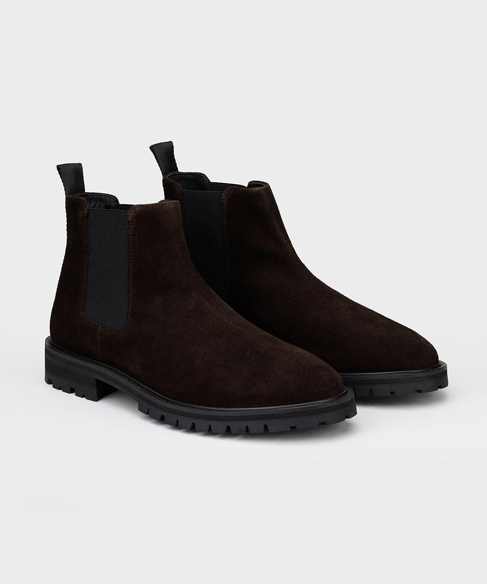 ETQ CB 01 Rugged Suede Chocolate Mediterranean Suede