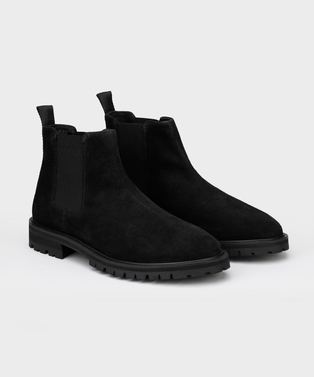 ETQ CB 01 Rugged Suede Black Mediterranean Suede