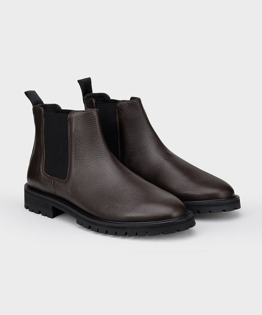 ETQ CB 01 Rugged Chocolate Full Grain Leather
