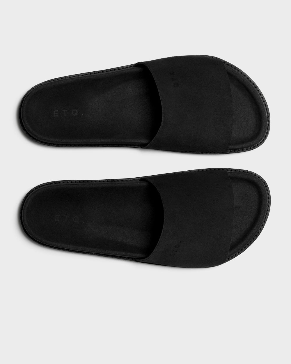 ETQ SL 01 Full Suede Black Mediterranean Suede