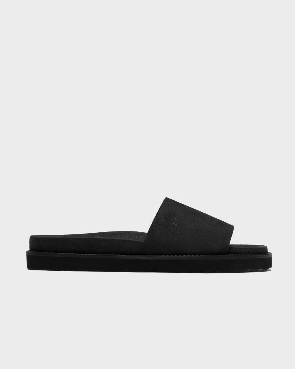 ETQ SL 01 Full Suede Black Mediterranean Suede