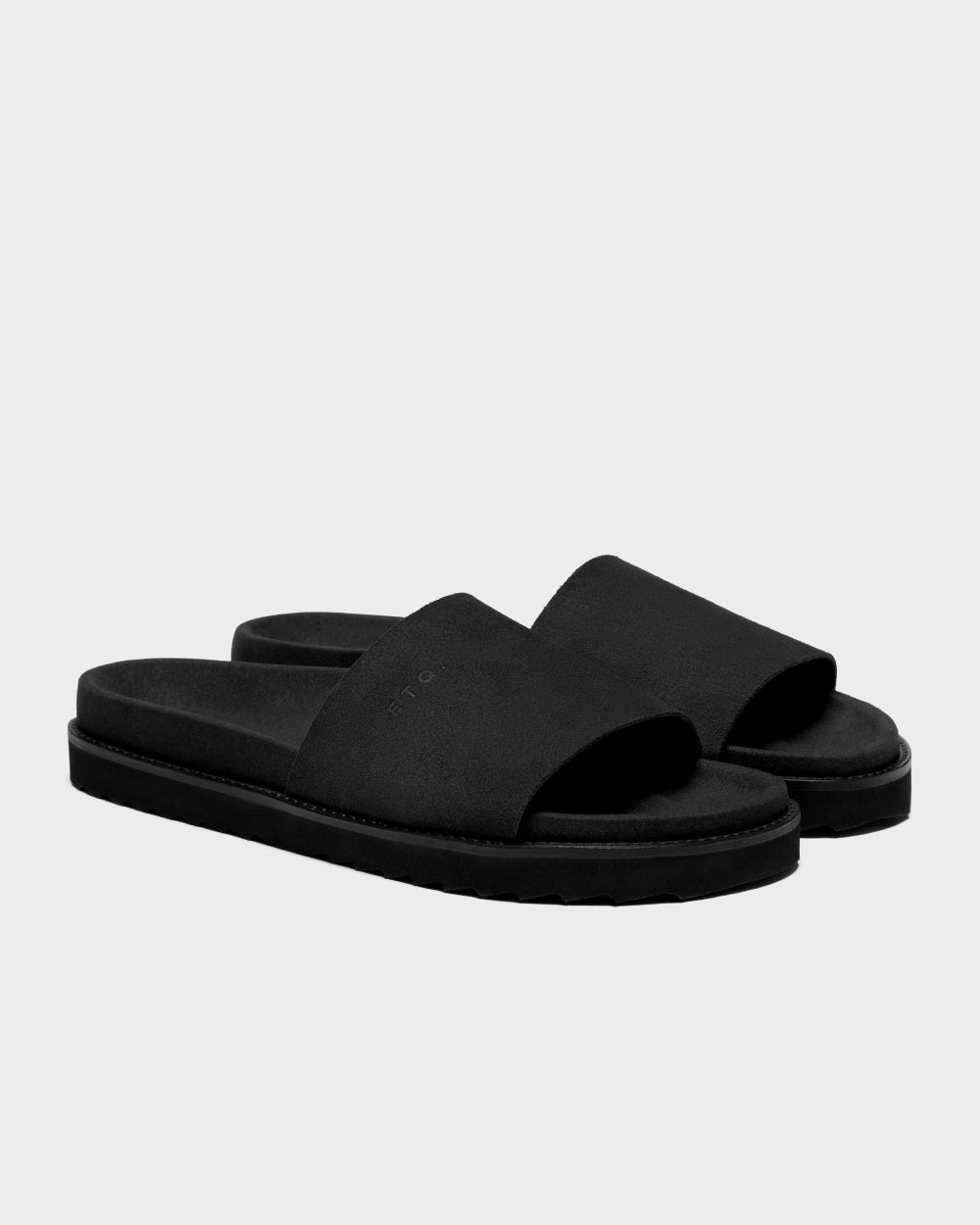 ETQ SL 01 Full Suede Black Mediterranean Suede