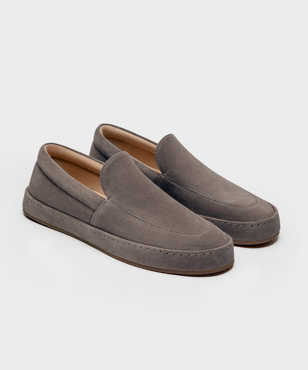 ETQ LS 01 Full Suede Taupe Mediterranean Suede