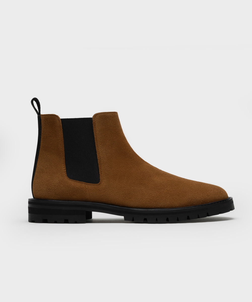 ETQ CB 01 Rugged Suede Cognac Mediterranean Suede
