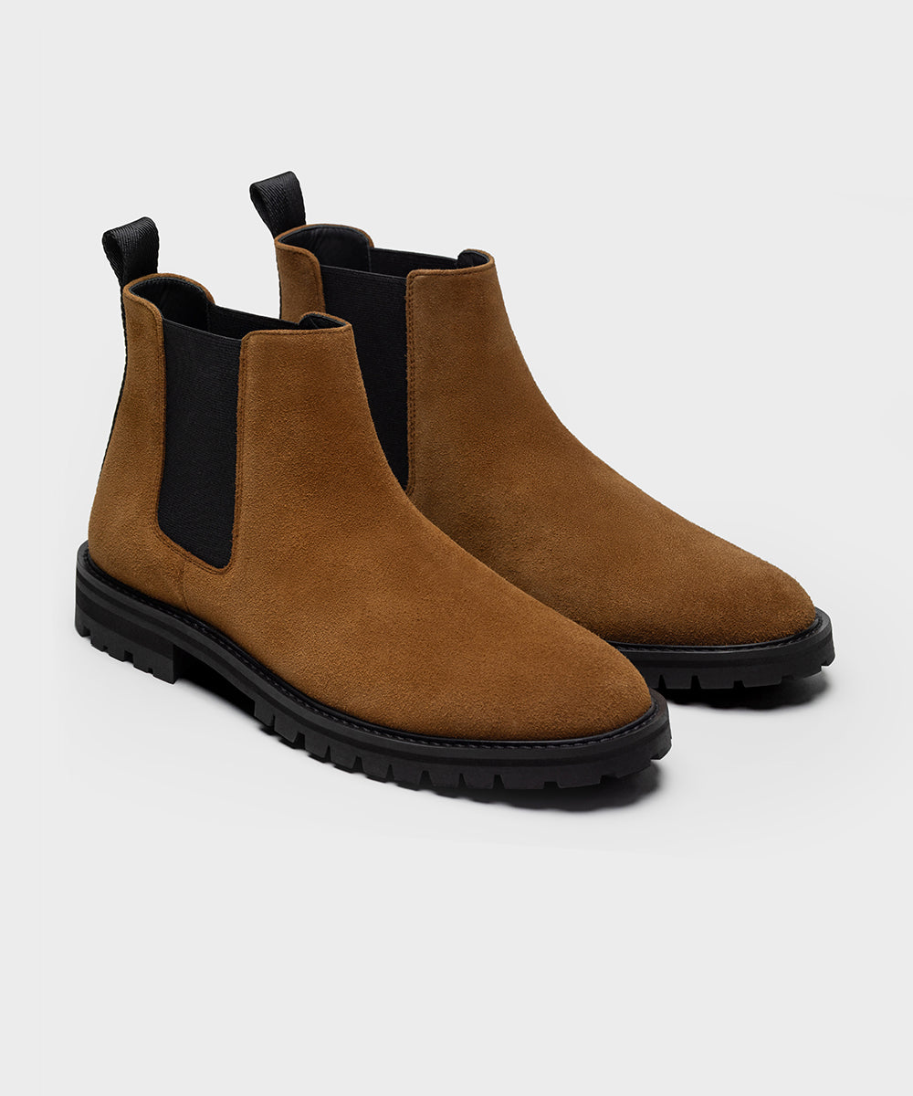ETQ CB 01 Rugged Suede Cognac Mediterranean Suede
