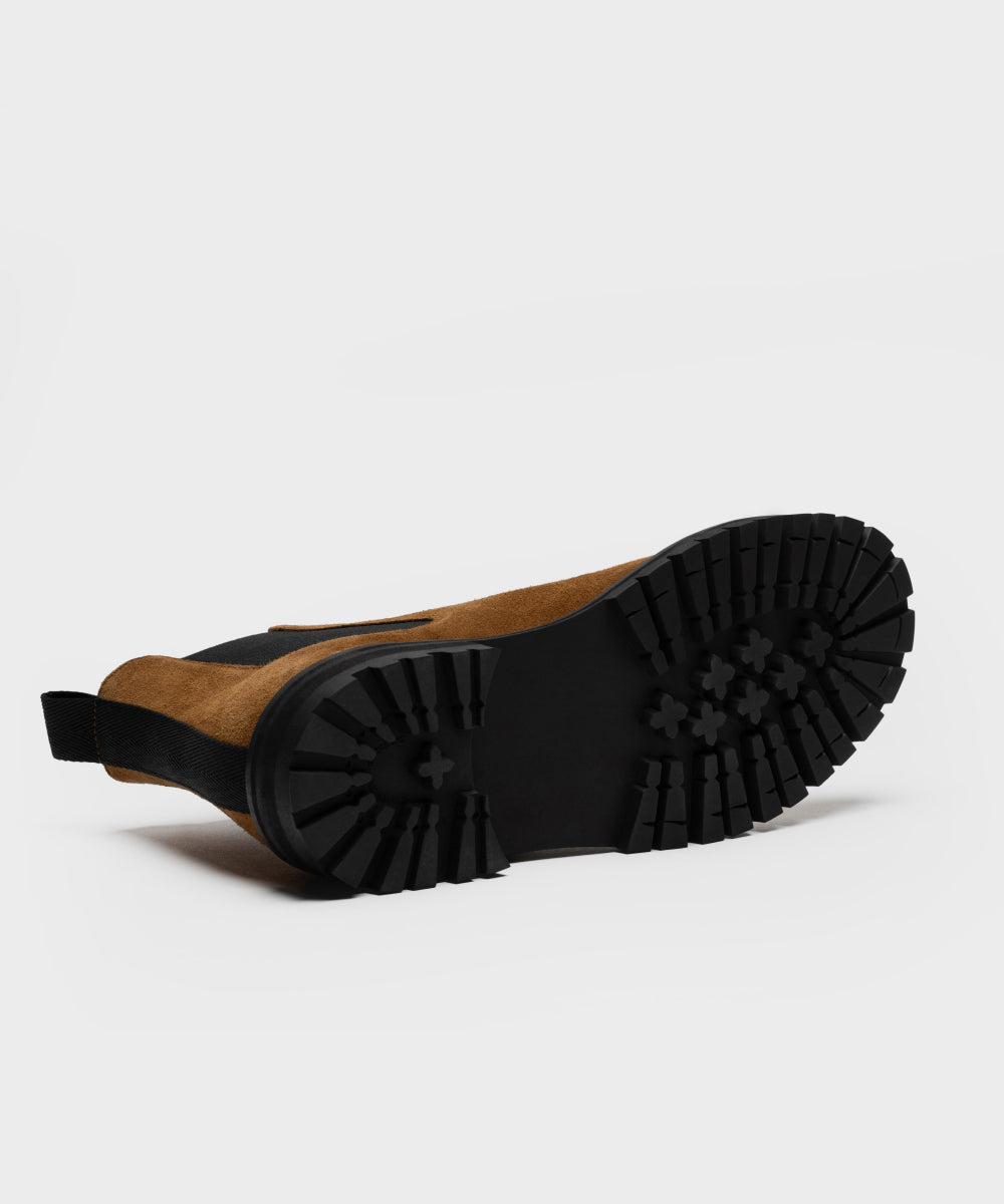 ETQ CB 01 Rugged Suede Cognac Mediterranean Suede