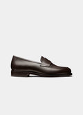 SUITSUPPLY Dark Brown Loafer – Italian Calf Leather