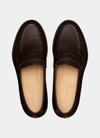 SUITSUPPLY Dark Brown Loafer – Italian Calf Leather