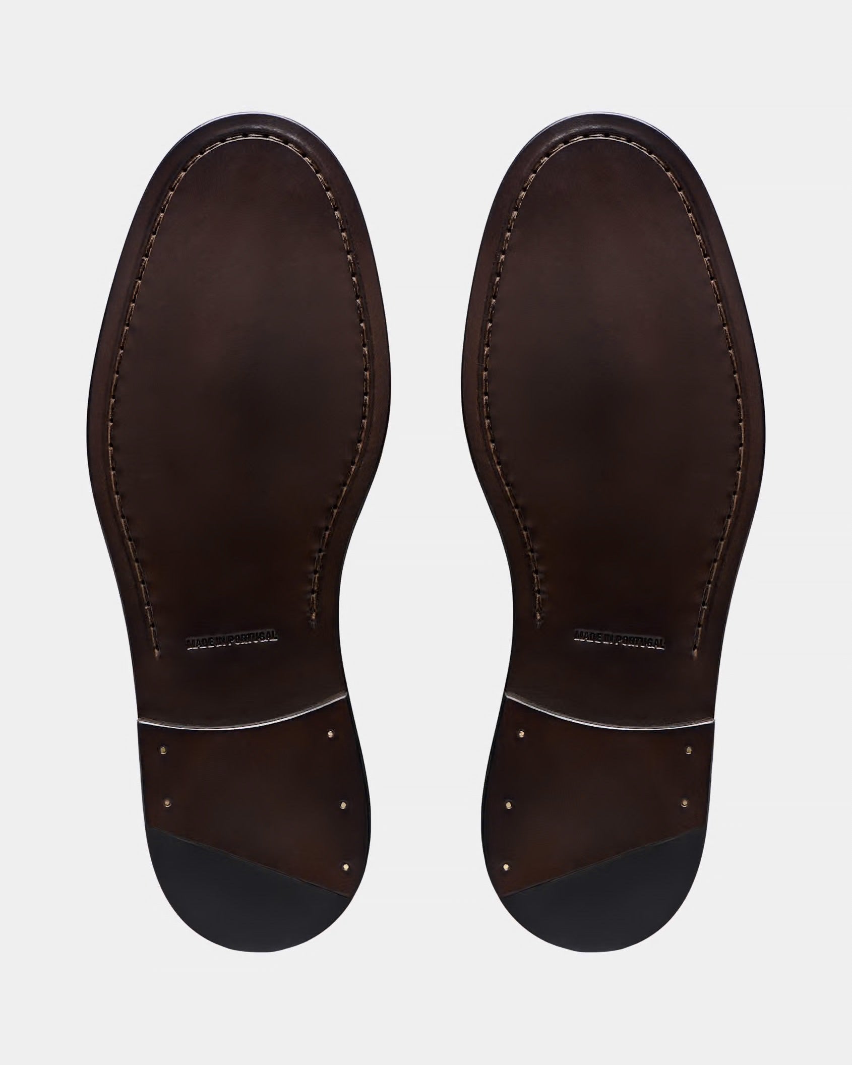 SUITSUPPLY Dark Red Leather Loafer