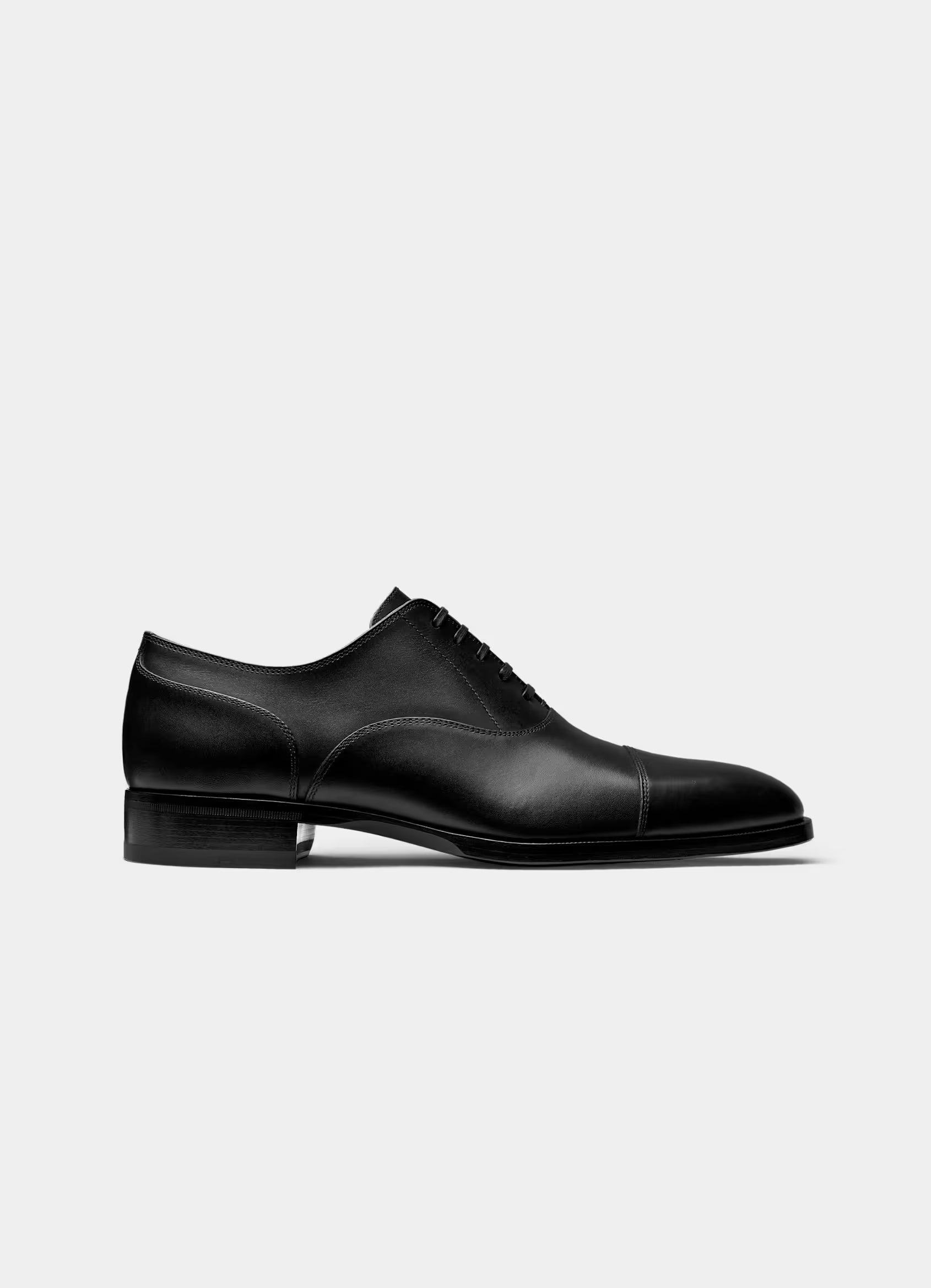 SUITSUPPLY Black Oxford Shoes