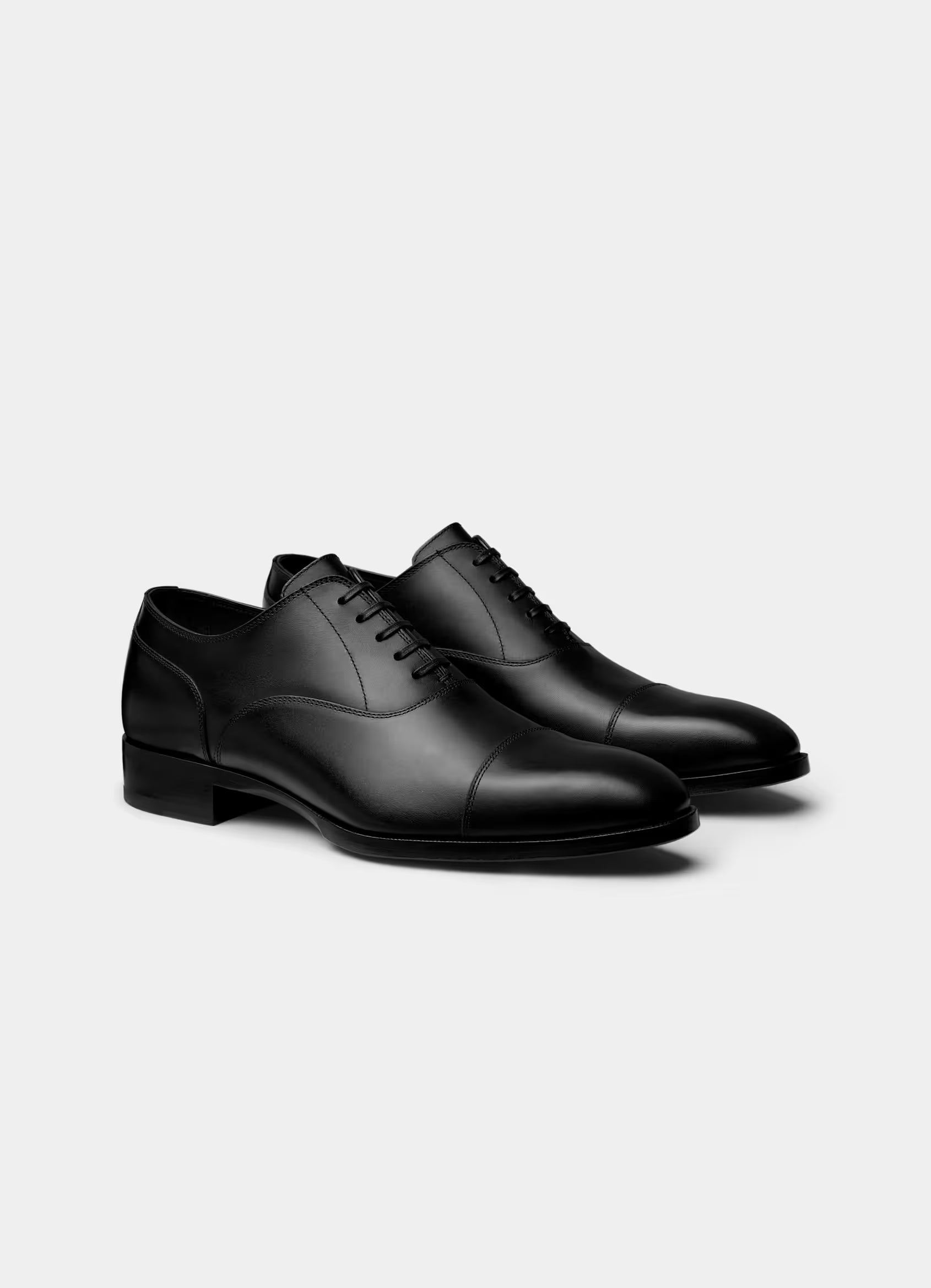 SUITSUPPLY Black Oxford Shoes
