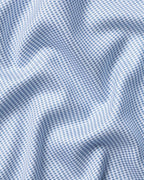 Charles Tyrwhitt Non-Iron Stretch Greenwich Weave Shirt – Indigo Blue