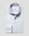 Charles Tyrwhitt Non-Iron Stretch Greenwich Weave Shirt - Grey