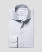 Charles Tyrwhitt Non-Iron Stretch Greenwich Weave Shirt - Grey
