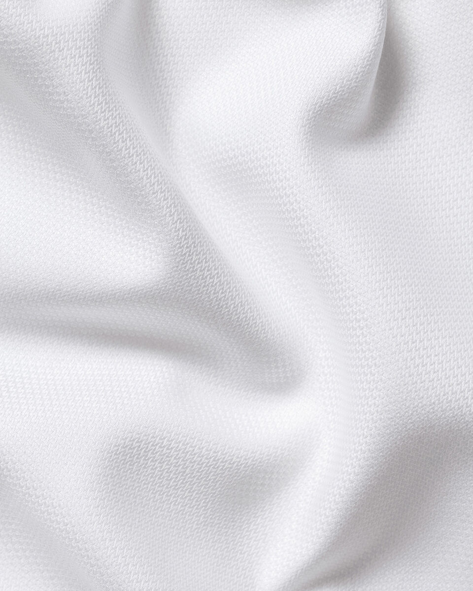 Charles Tyrwhitt Non-Iron Stretch Trafalgar Weave Shirt - White
