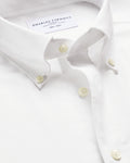 Charles Tyrwhitt Non-Iron Stretch Oxford Shirt - White