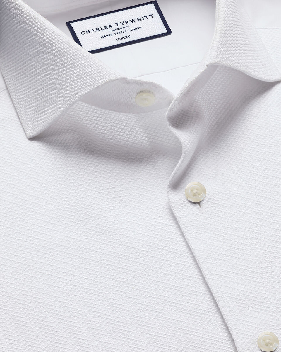 Charles Tyrwhitt Bib Front Evening Shirt - White