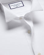 Charles Tyrwhitt Bib Front Wing Collar Evening Shirt - White