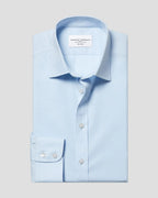 Charles Tyrwhitt Non-Iron Stretch Poplin Shirt - Sky Blue