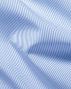 Charles Tyrwhitt Non-Iron Stretch Poplin Bengal Stripe Shirt - Cornflower Blue