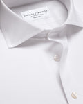 Charles Tyrwhitt Non-Iron Stretch Poplin Shirt - White (Modern Cutaway)