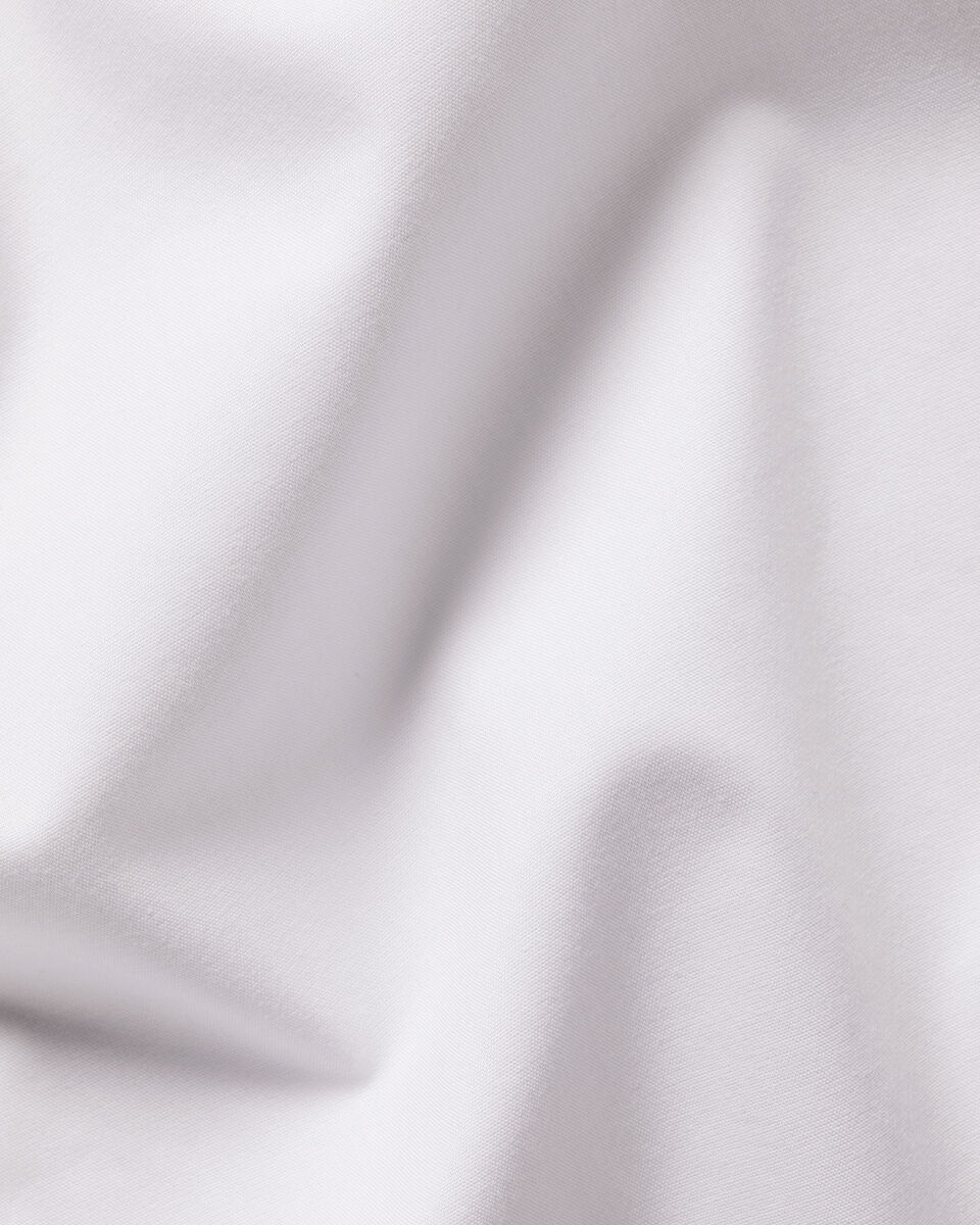 Charles Tyrwhitt Non-Iron Stretch Poplin Shirt - White (Modern Cutaway)