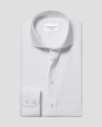 Charles Tyrwhitt Non-Iron Stretch Poplin Shirt - White (Modern Cutaway)