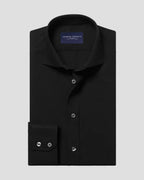 Charles Tyrwhitt Non-Iron Stretch Poplin Shirt - Black