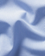 Charles Tyrwhitt Cutaway Collar Non-Iron Poplin Stripe Winchester Shirt - Sky