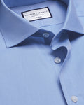 Charles Tyrwhitt Non-Iron Twill Shirt - Cornflower Blue