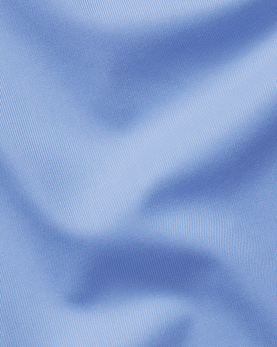 Charles Tyrwhitt Non-Iron Twill Shirt - Cornflower Blue