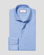 Charles Tyrwhitt Non-Iron Twill Shirt - Cornflower Blue