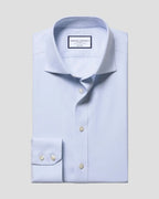 Charles Tyrwhitt Non-Iron Twill Shirt - Light Blue