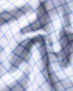 Charles Tyrwhitt Non-Iron Twill Check Shirt - Sky Blue