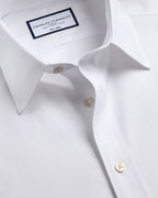 Charles Tyrwhitt Non-Iron Twill Shirt - White