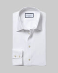Charles Tyrwhitt Non-Iron Twill Shirt - White