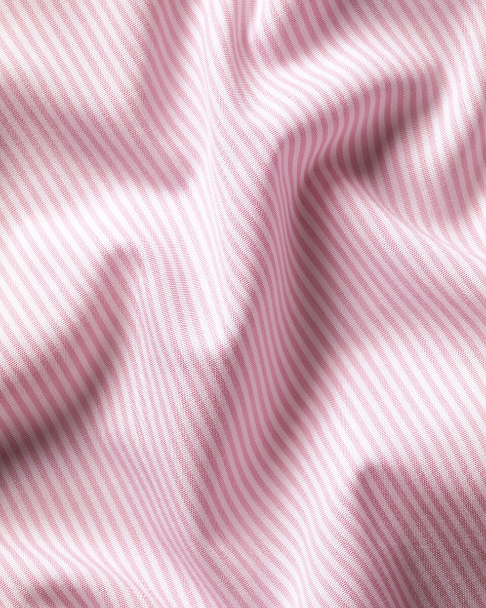 Charles Tyrwhitt Non-Iron Poplin Bengal Stripe Shirt - Pink