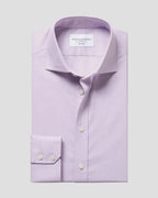 Charles Tyrwhitt Non-Iron Stretch Poplin Shirt - Lilac Purple