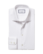 Charles Tyrwhitt Luxury Stripe Shirt - White