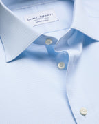 Charles Tyrwhitt Luxury Texture Shirt - Light Blue