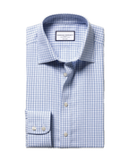 Charles Tyrwhitt Non-Iron Royal Oxford Check Shirt - Blue