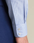 Charles Tyrwhitt Non-Iron Royal Oxford Check Shirt - Blue