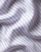 Charles Tyrwhitt Non-Iron Royal Oxford Stripe Shirt - Lilac