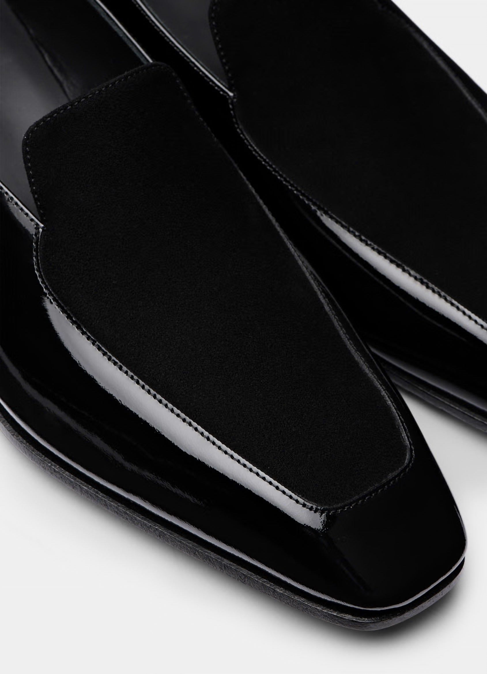 SUITSUPPLY Black Tuxedo Loafer